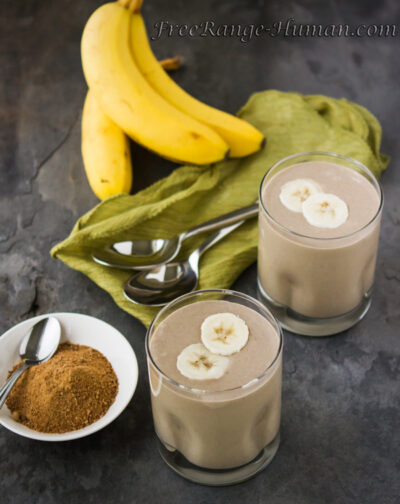 Carmelized Banana Milkshake