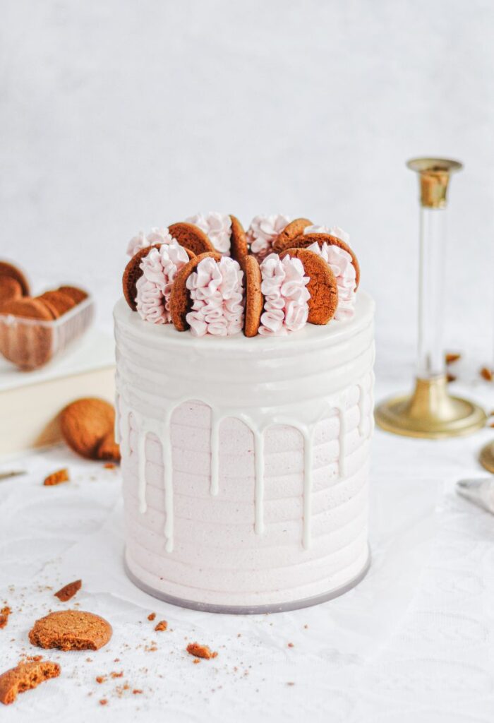 Cranberry Gingerbread Cake by Caked By Katie - FoodSocial