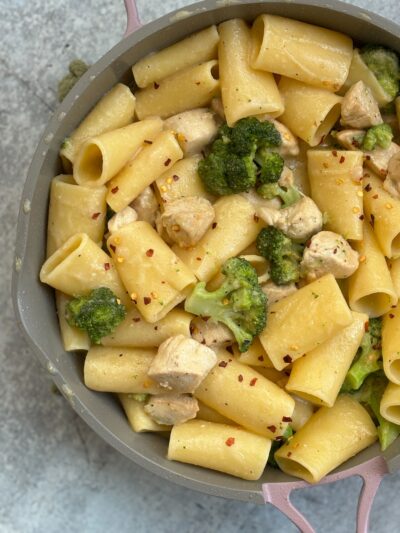 Creamy Chicken Broccoli Pasta (Gluten Free)