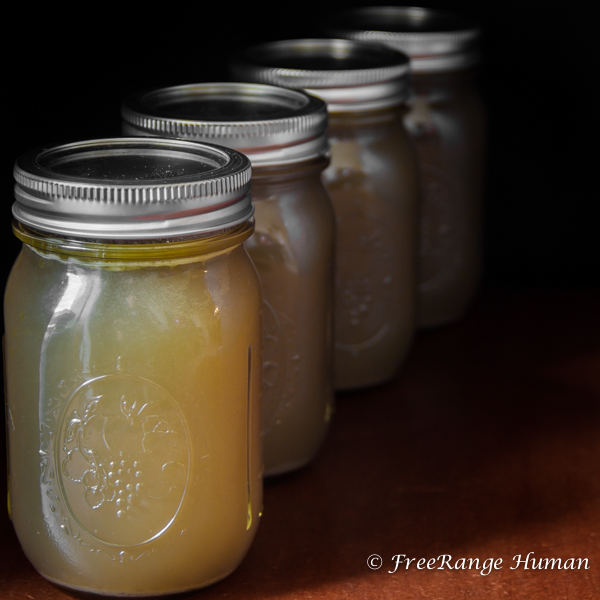 Crock Pot Chicken Bone Broth by Pastured Kitchen - FoodSocial