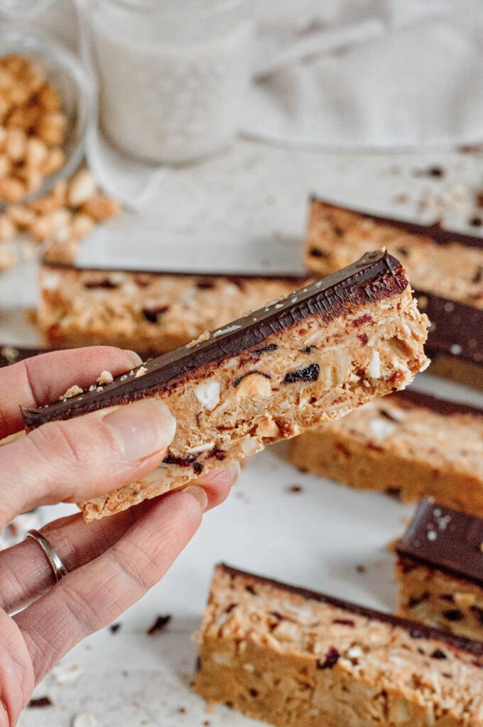 No-Bake Protein Granola Bars by Caked By Katie - FoodSocial