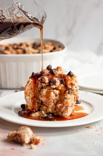 Chocolate Chip French Toast Casserole