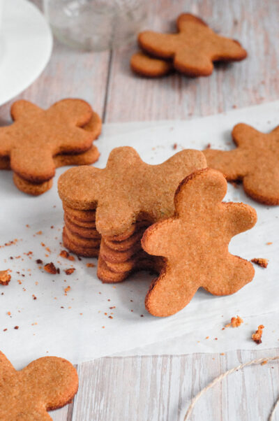 Almond Flour Gingerbread Cookies