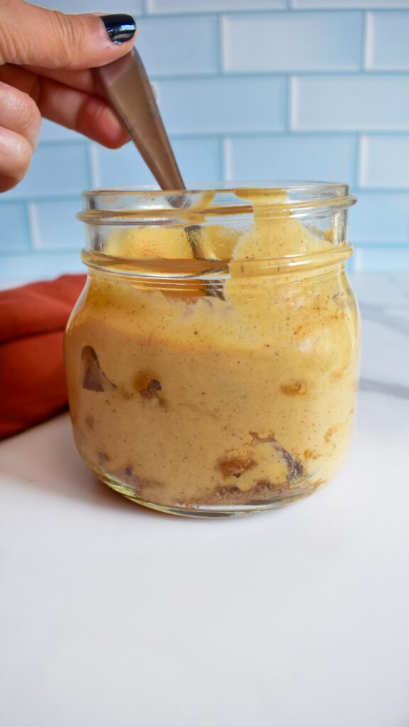 Pumpkin Cheesecake In A Jar by joyfuleatsnbeats - FoodSocial