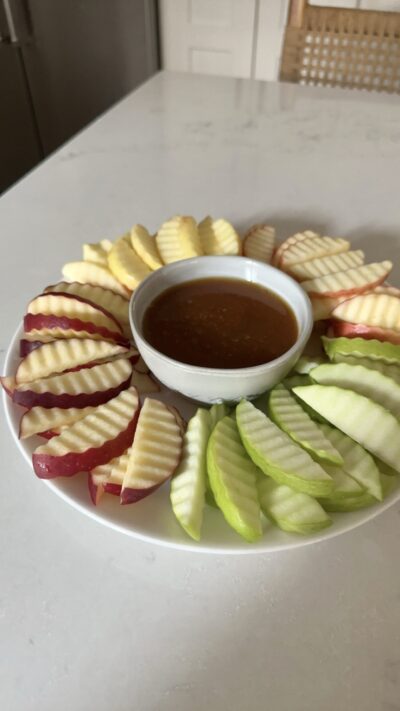 Apple Fries & Honey Caramel Dip