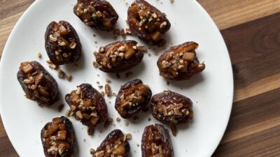 Apple Pie Stuffed Dates