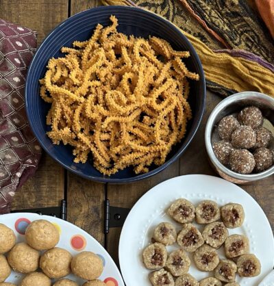 Instant Murukku (Savory Rice and Chickpea Snack)