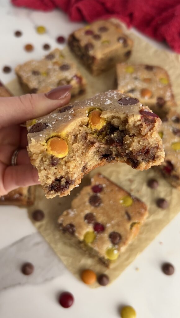 Fall Harvest Blondies by colleenshealthylife - FoodSocial