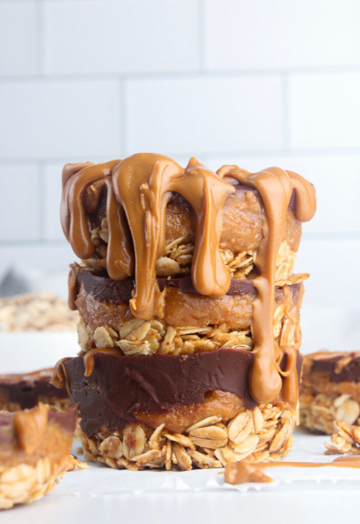 Chocolate Peanut Butter Oat Cups by Chloe's Creative Kitchen - FoodSocial