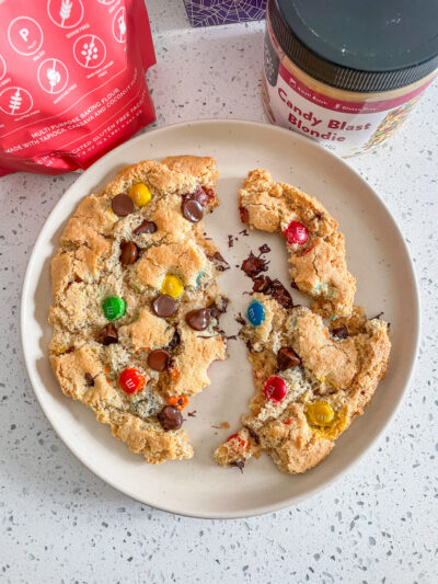 Single Serve Candy Blast Cookie