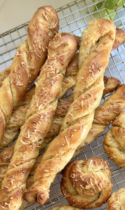 Parmesan Ranch Breadsticks (w/ gluten free option)