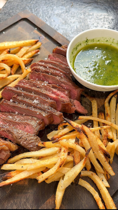 Steak Frites w/ Chimichurri