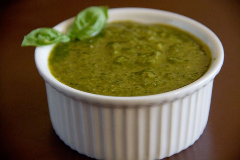 Macadamia Nut Garden Fresh Pesto by Pastured Kitchen - FoodSocial