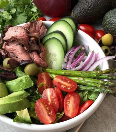 New York Strip Salad Bowls