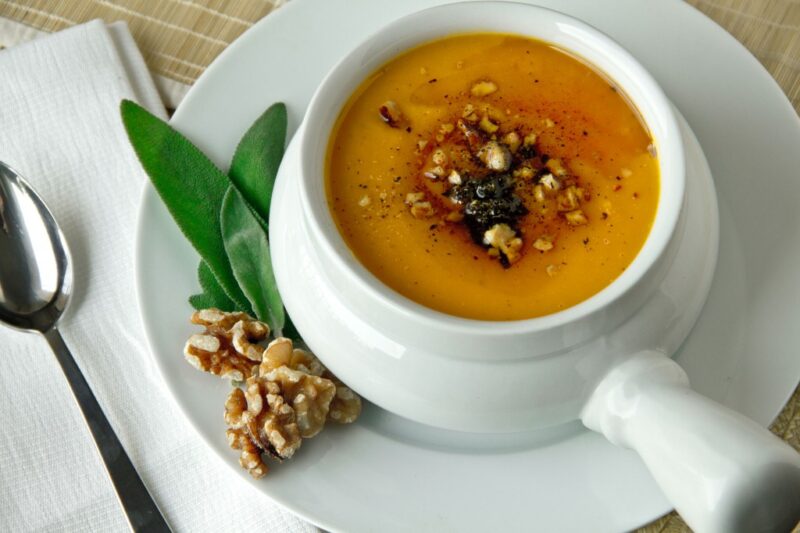 Roasted Winter Squash Soup by Pastured Kitchen - FoodSocial