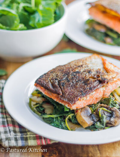 Skillet Salmon Fillets