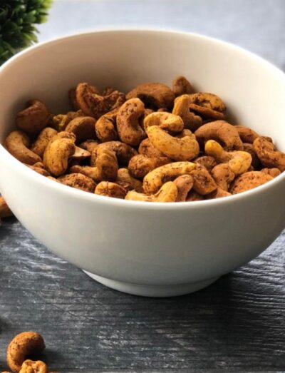 Roasted Turmeric Cashews