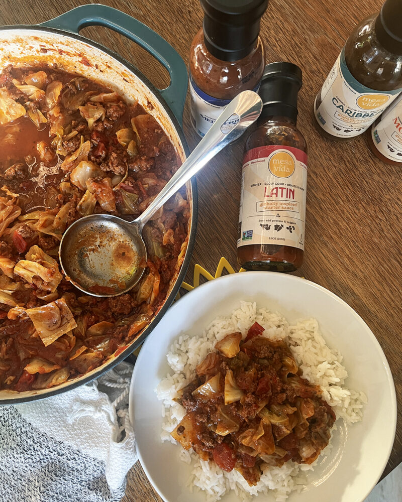 Unstuffed Cabbage Roll Skillet by Mesa de Vida - FoodSocial