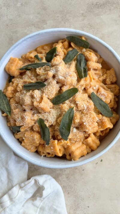 Autumnal Pasta with Crispy Sage