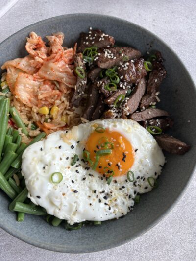 Beef Bool Kogi Fried Rice Bowl