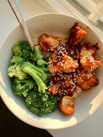 Gluten Free Blood Orange Ginger Chicken