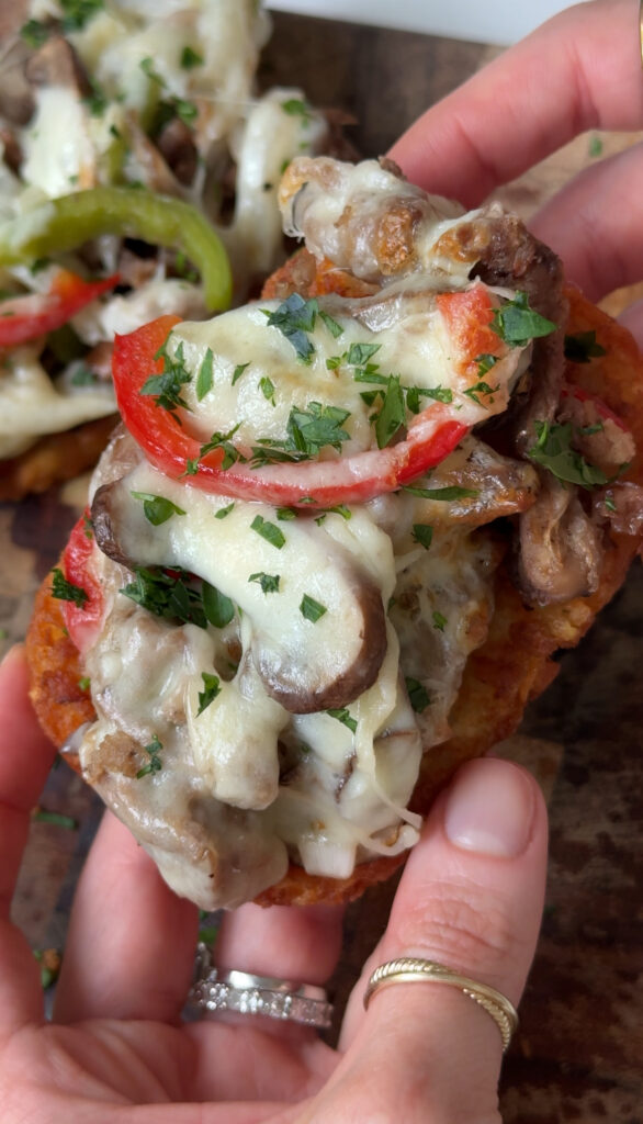 Trader Joe’s Philly Cheesesteak Hashbrowns by jzeats - FoodSocial