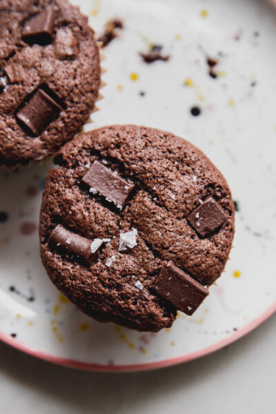 Gluten Free Double Chocolate Muffins