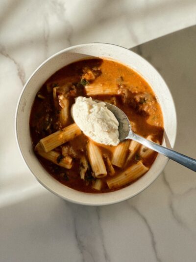 Gluten & Dairy Free Lasagna Soup