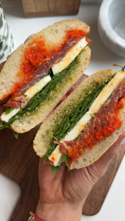 Roasted Red Pepper Sandwich