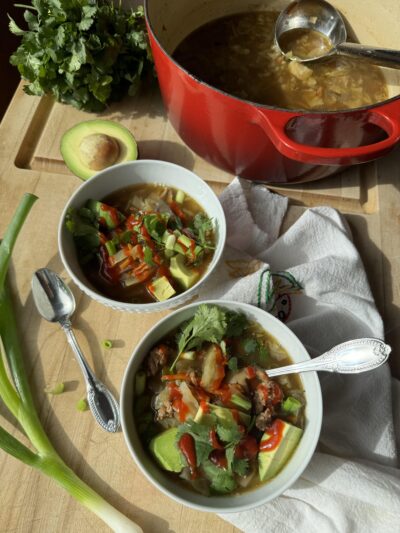 Healthy Egg Roll Soup