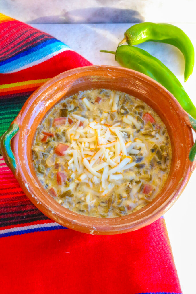 Green Chile with Cheese (Dairy-Free & Whole30 Option) by Everyday Latina - FoodSocial