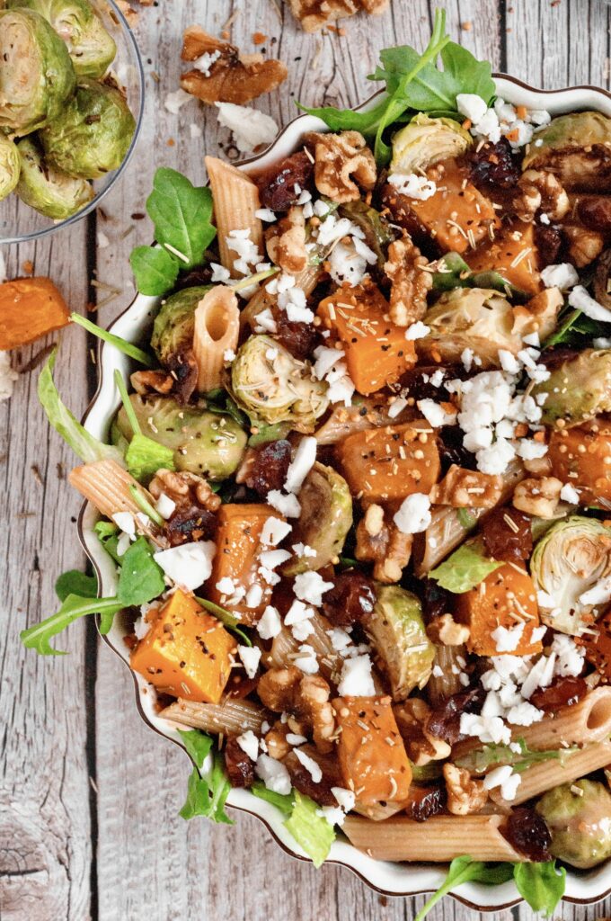 Maple Butternut Squash Salad by Caked By Katie - FoodSocial