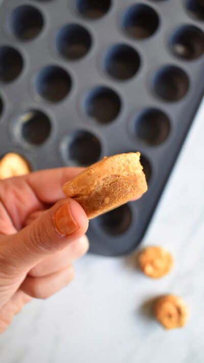 Mini Pumpkin Cheesecake Bites