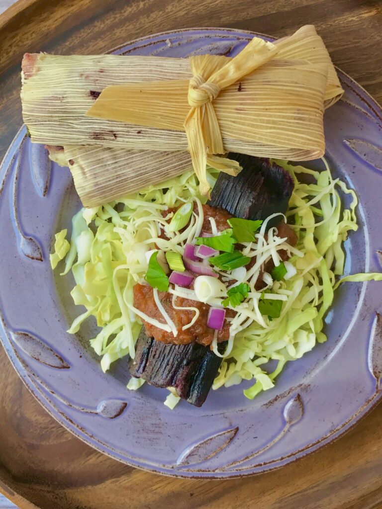 DeVona’s Purple Tamales by Back Porch Paleo - FoodSocial