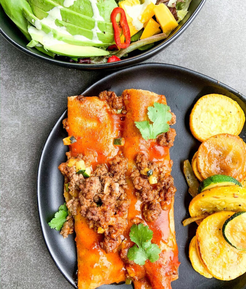 The Easiest Beef Enchiladas by healthymess - FoodSocial