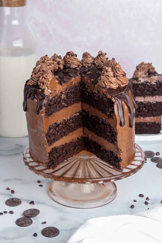 Vegan Triple Chocolate Cake by Chloe's Creative Kitchen - FoodSocial