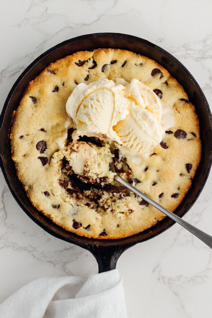 Protein Cookie Skillet (grain-free/vegan) by Kat Condon - FoodSocial