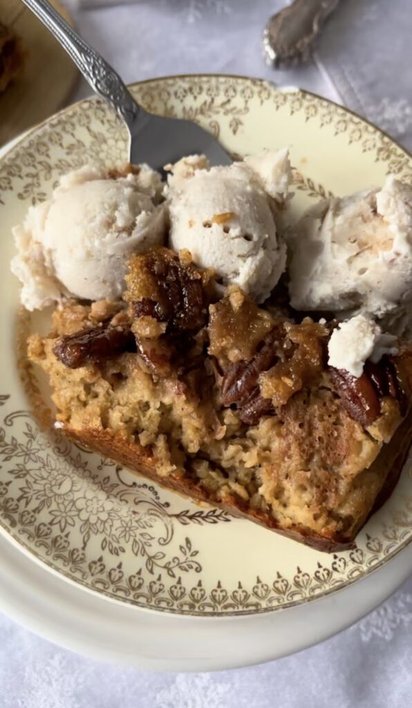 Pecan Pie Baked Oats (Dairy-Free and Gluten-Free) by maggiebakesgrace - FoodSocial