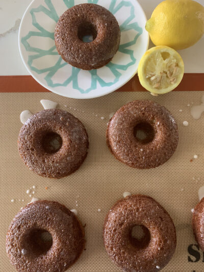 Paleo Lemon Donuts