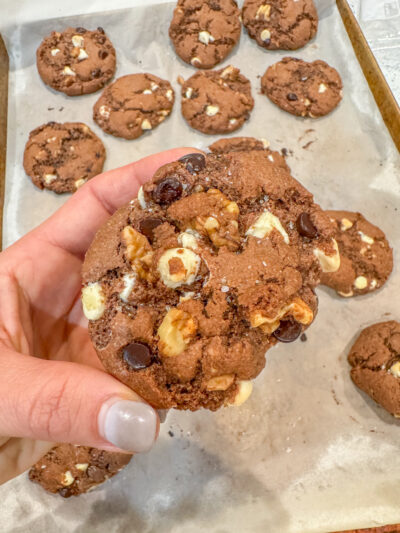 Brownie Explosion Cookies