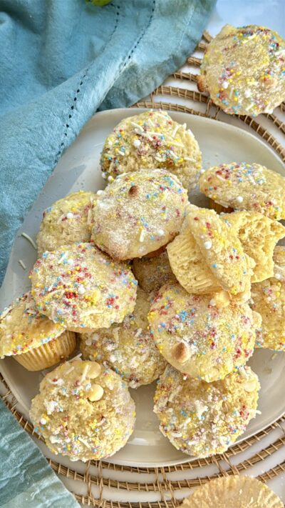 Confetti Mini Muffins