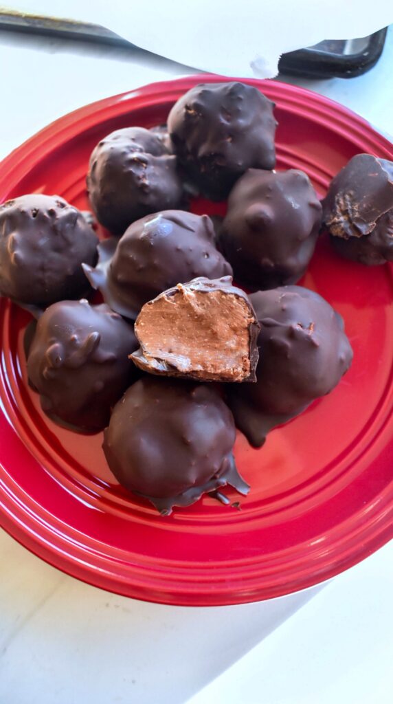 Chocolate Peanut Butter Truffles by joyfuleatsnbeats - FoodSocial