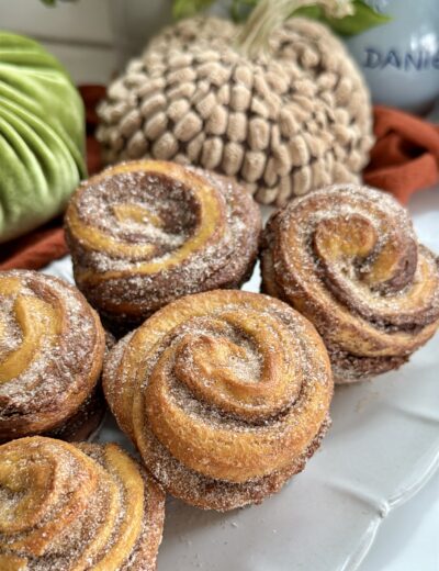 Pumpkin Spice Cruffins