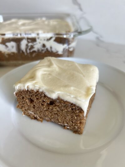 Pumpkin Bars with Cream Cheese Frosting (Paleo)