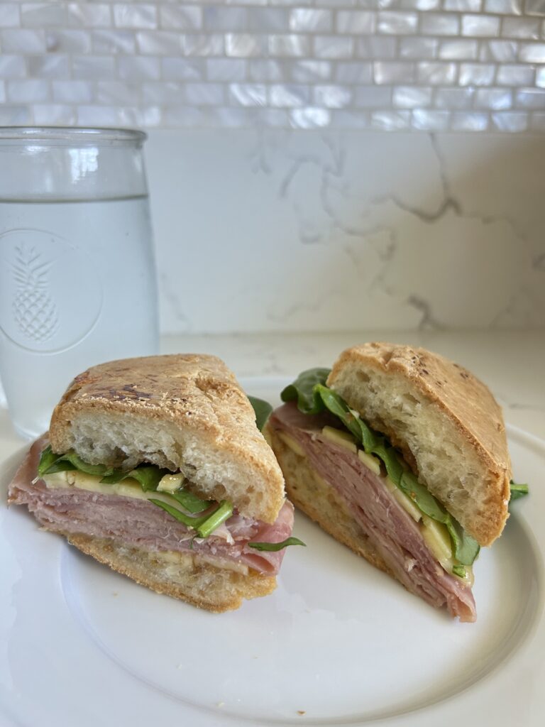 Ham and Fig Sandwich (GF) by Aloha Healthy Eats - FoodSocial