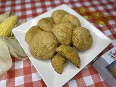 Brown Butter Corn Cookies