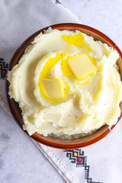 Instant Pot Garlic Mashed Potatoes