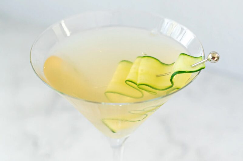 Cucumber & Lemon Martini by Kosterina - FoodSocial