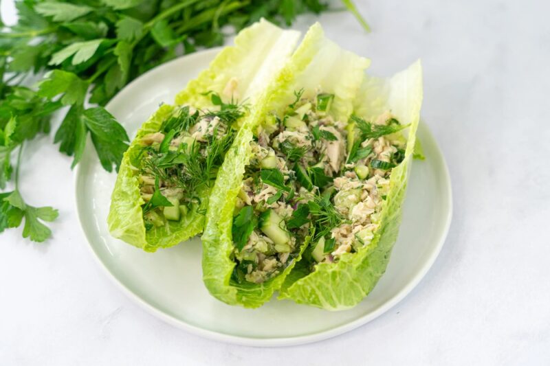 Tuna Lettuce Wraps by Kosterina - FoodSocial