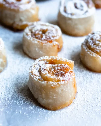 Gluten-Free Puff Pastry Pumpkin Butter Rolls